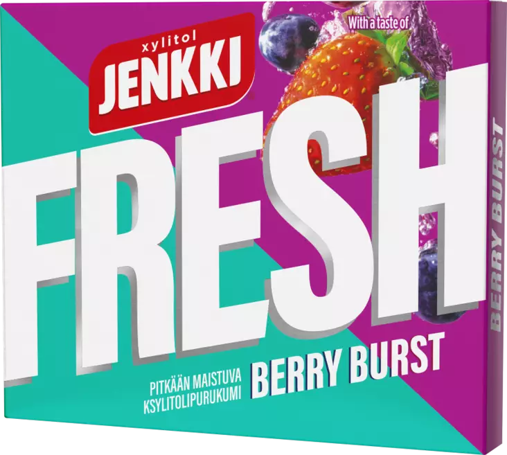 Jenkki fresh Berry 20kpl - Karkit - 6420256915271 - 1