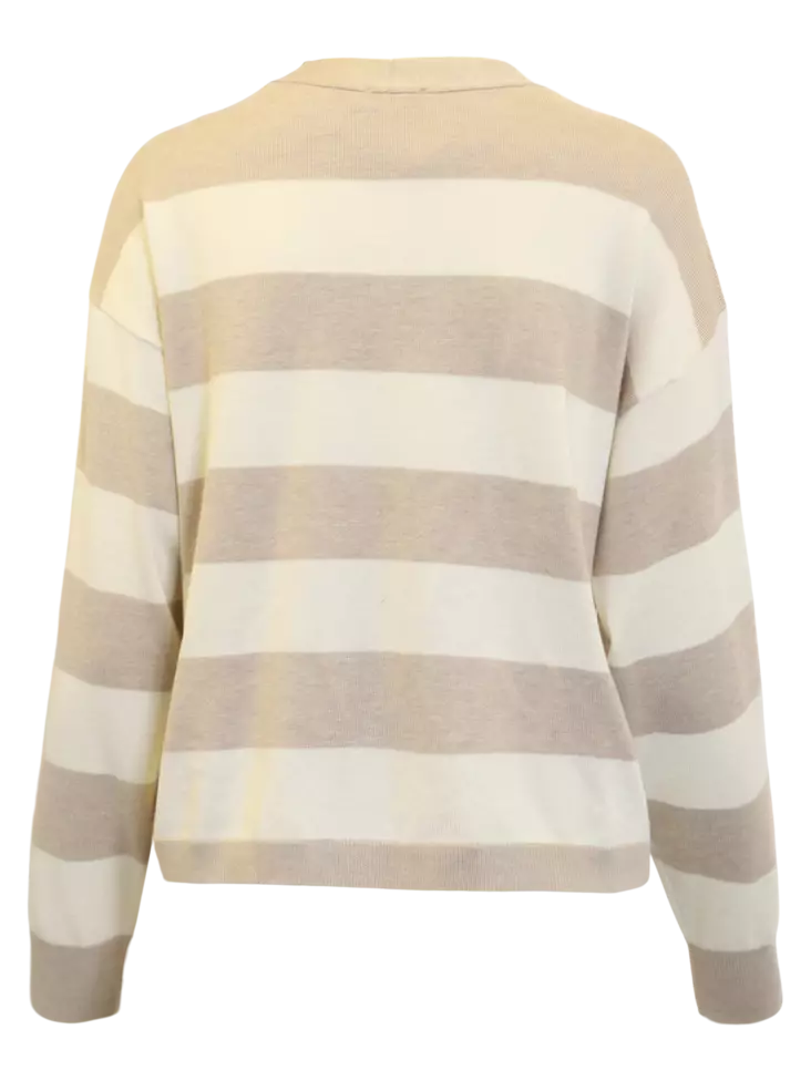 Jensen raitaneule beessi/valkoinen - Naisten paidat ja puserot - 5713242442355 - 1