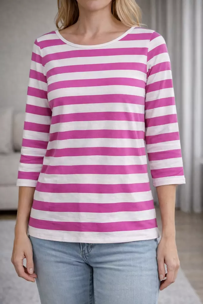 Jensen trikoopaita 3/4 hiha - Naisten paidat ja puserot - 571324244821 - 1