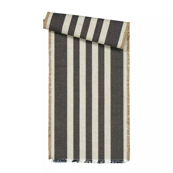 Kaitaliina Stellan 140x40cm harmaa - Koristetyynyt ja sohvanpäälliset - 7318161561371 - 1