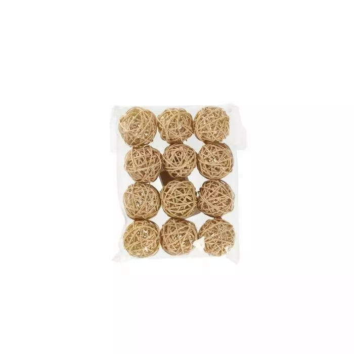 Kapel Rottinki pallo 5cm 12kpl - Askartelupallot ja tikut - 6410416098821 - 1