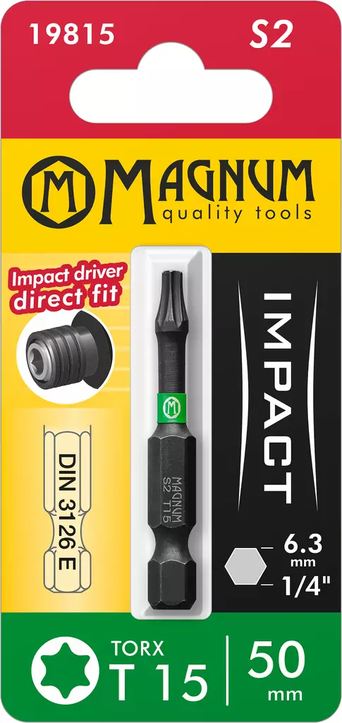 Kärki Impact T15 50mm - Ruuvauskärjet - 6418868198151 - 1