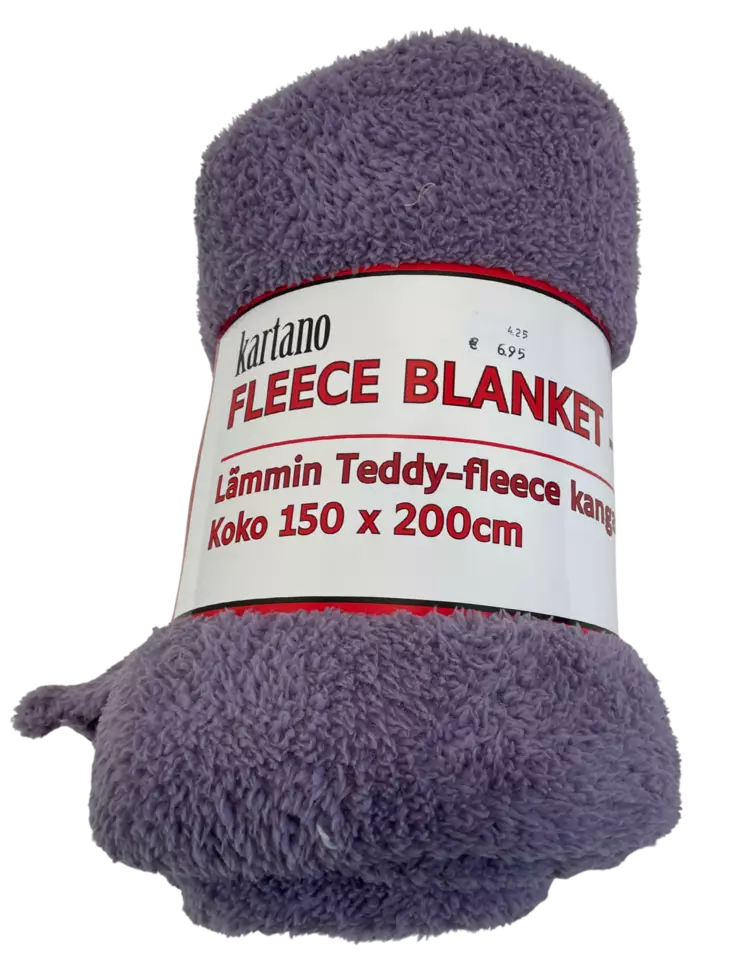 Kartano torkkupeitto teddy fleece - Viltit - 6438168117171 - 1