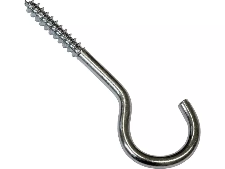 Kattokoukku 30mm 6kpl teräs/sinkitty - Koukut ja naulakot - 6414672010061 - 1