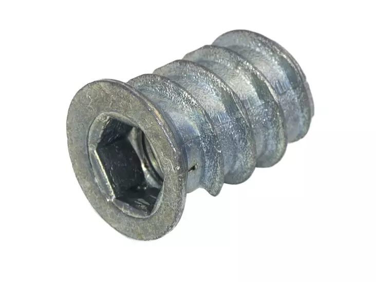 Kaulusmuhvi M6 12x13mm teräs 4kpl - Ankkurit ja kiinnitystulpat - 6414672068321 - 1
