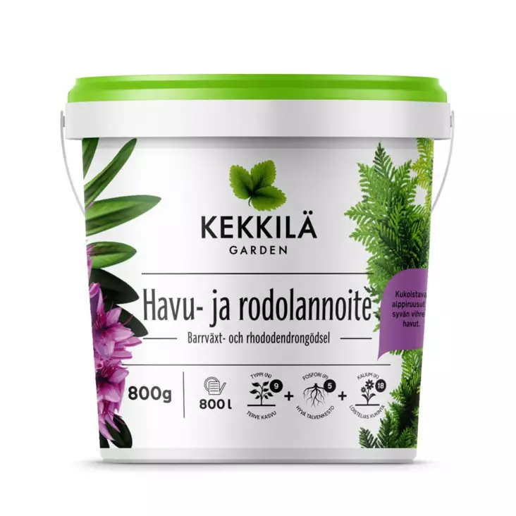 KEKKILÄ HAVU- JA RODOLANNOITE 0,8KG - Puutarhalannoitteet - 6433000620871 - 1