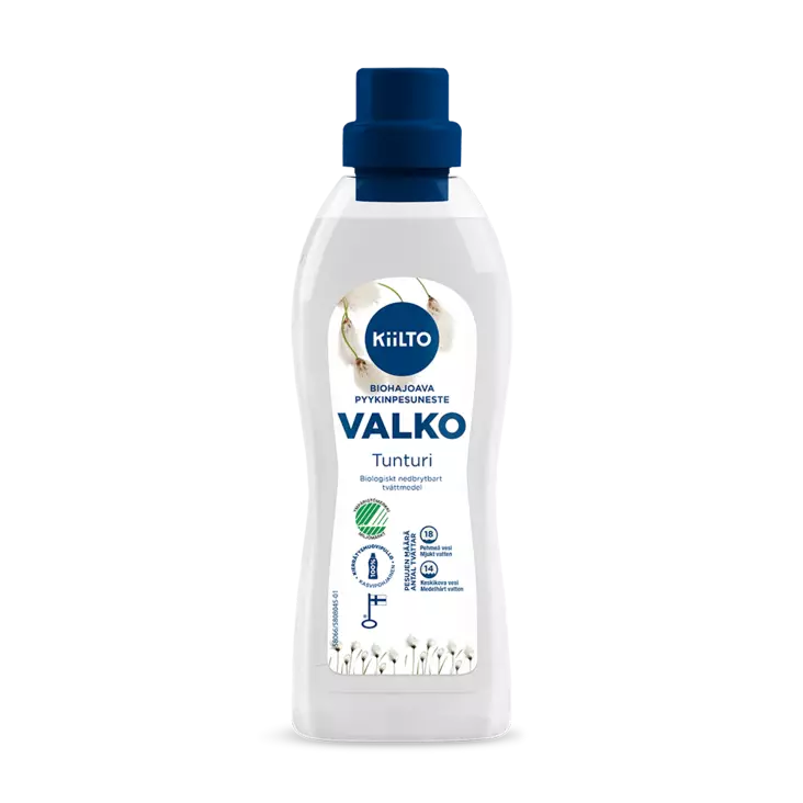 Kiilto pyykinpesuaine valko tunturi - Pyykinpesu- ja huuhteluaineet - 6417964581201 - 1