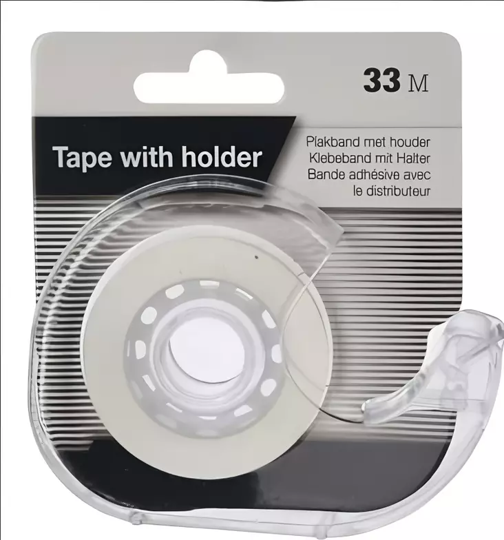 Kirkas teippirulla katkaisulaitteella - Liimat ja teipit - 8719987452161 - 1