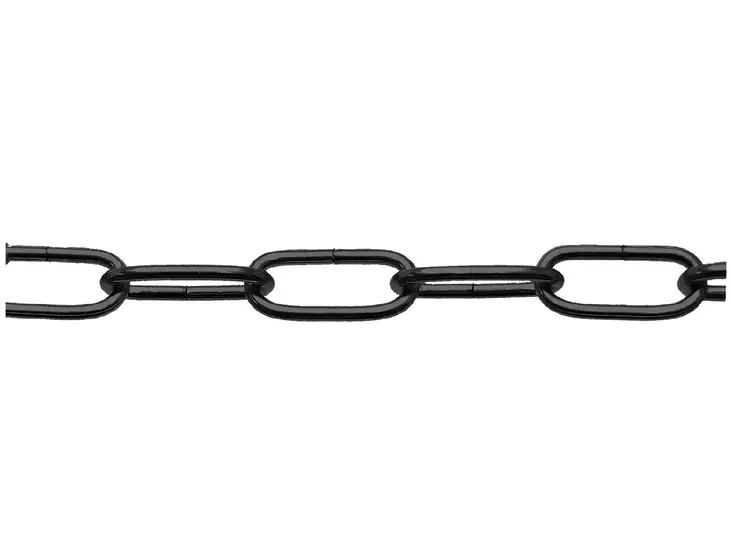 Koristeketju l20 musta 2m - Kettingit, vaijerit ja rautalangat - 6414676010531 - 1