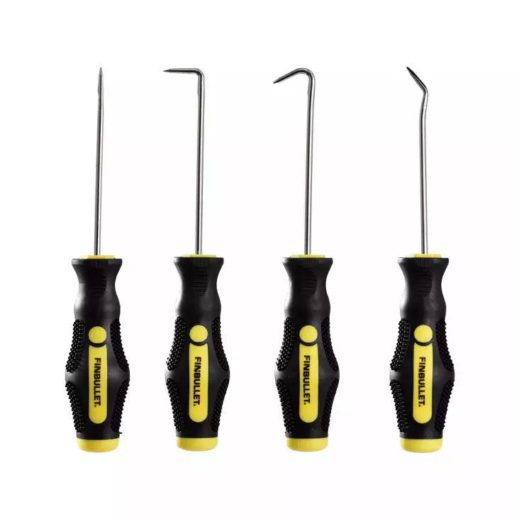 Koukku ja piikkisarja 4-osainen pituus 155 mm - Koukkusarjat - 6430017704051 - 1