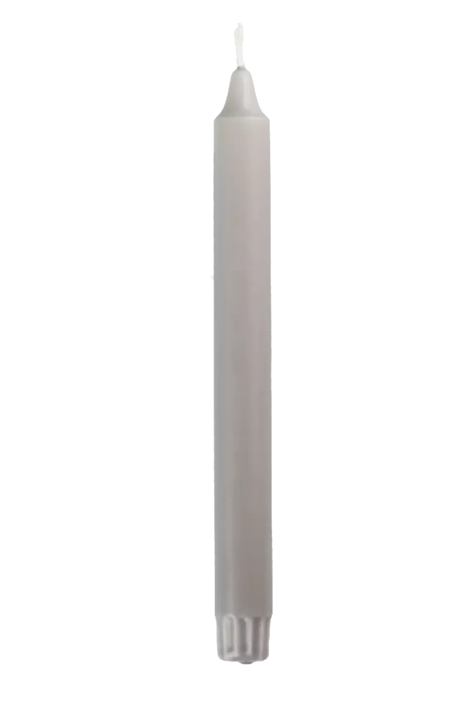 Kruunukynttilä 8kpl harmaa - Kruunu- ja antiikkikynttilät - 5701141608951 - 3