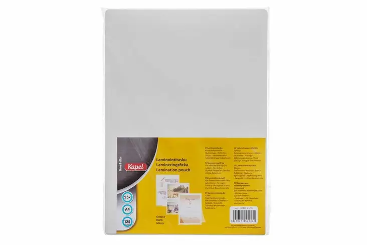 Laminointitasku A4 25 kpl - Muut toimistotarvikkeet - 6410411572371 - 1
