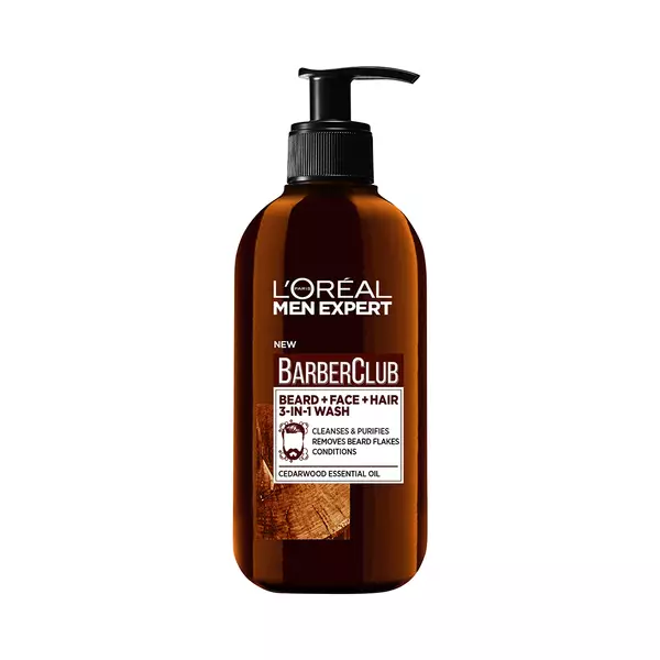 L'Oréal Paris Men Barber puhdistusgeeli - Miesten kasvojen puhdistustuotteet - 3600523526161 - 1