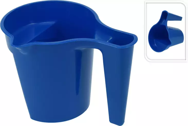 Maalauskulho 19x14x12cm sininen 0,5L - Maalikaukalot ja maalisangot - 8721037123051 - 1