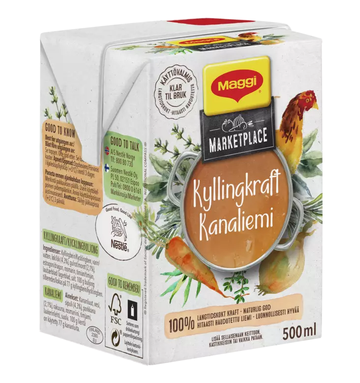 MAGGI KANALIEMI BY PULJONKI 500ML - Kissan hiekat - 7613038671031 - 1