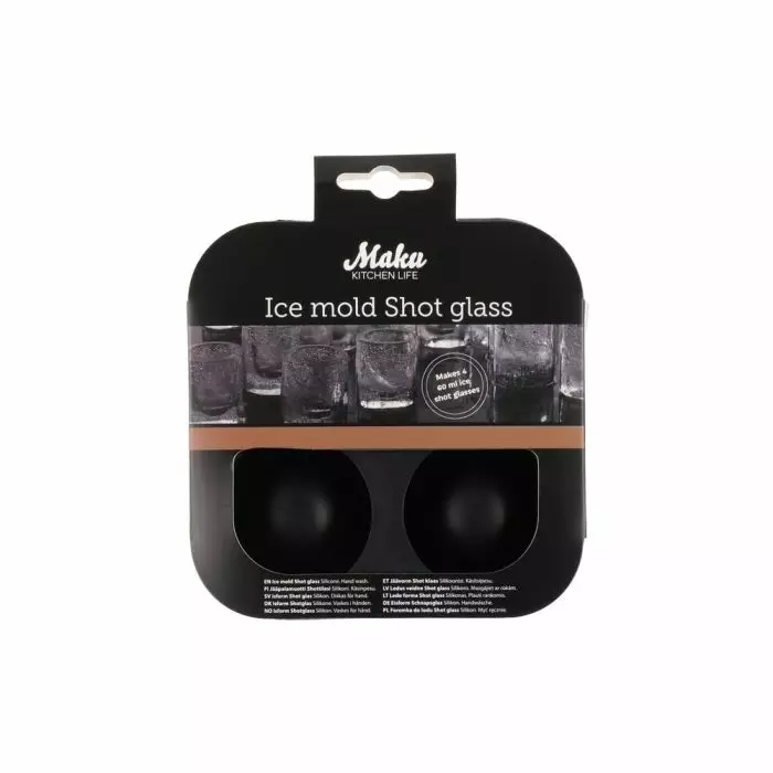 Maku jääpalamuotti shottilasi - Kylmälaukut,kylmäkallet ja jääpalamuotit - 6410416408491 - 1