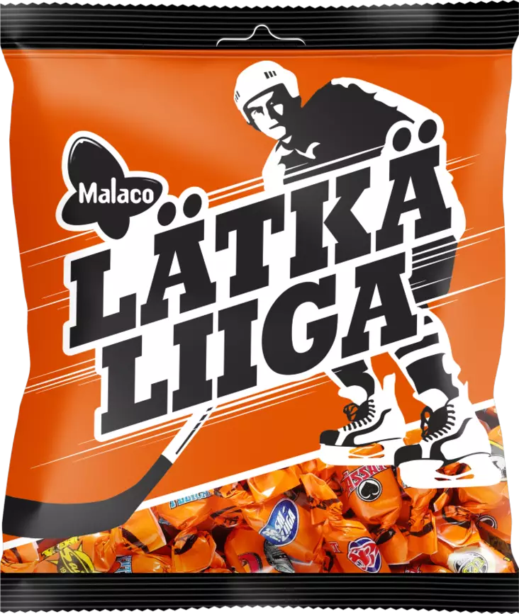 Malaco Lätkäliiga makeinen 140g - Karkit - 6420256015711 - 1