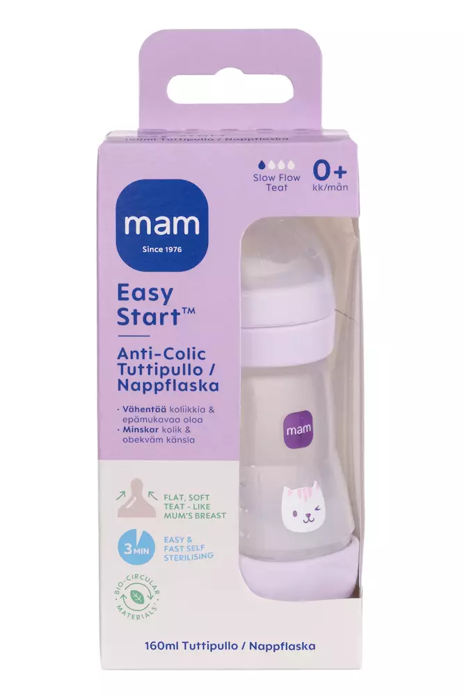 MAM Easy Start - Anti-Colic 160ml tuttipullo - Lastenhoitotarvikkeet - 9001616859991 - 1