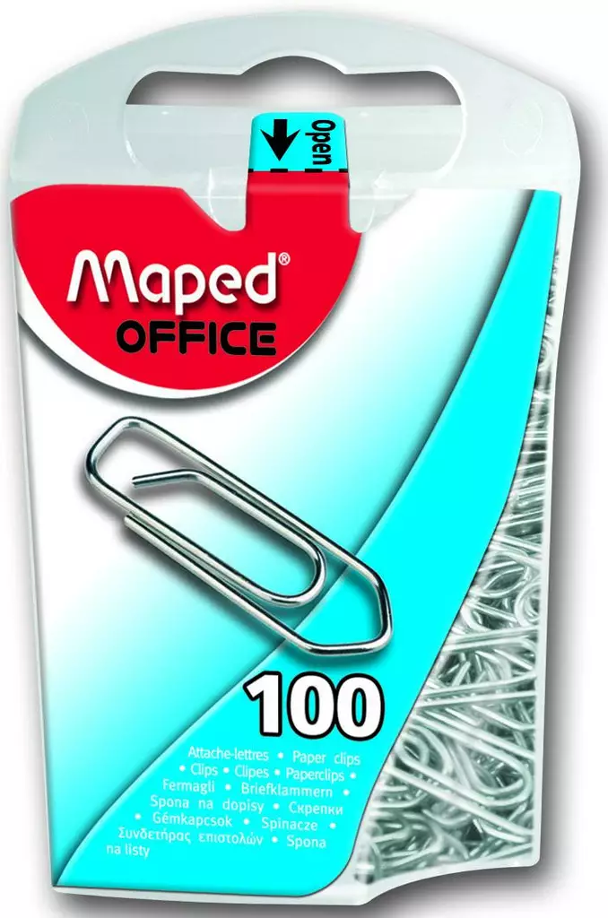 Maped 100kpl 25mm paperiliitin - Muut toimistotarvikkeet - 3154143200111 - 1