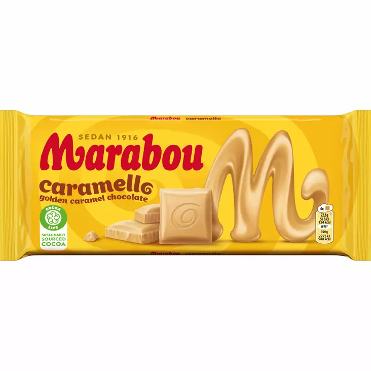Marabou caramello suklaalevy 160g - Suklaat - 7622201766511 - 1