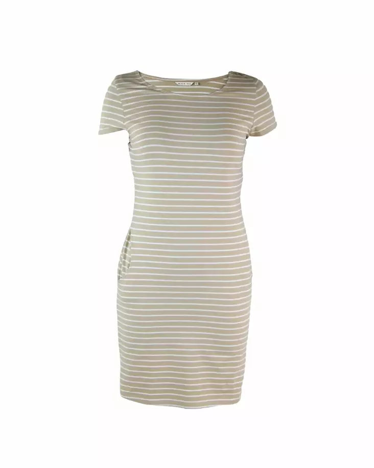 Marine raitamekko taupe comb - Naisten mekot - 731259129615 - 1