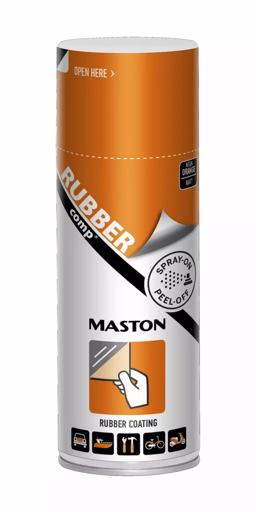 MASTON RUBBER COMP NEON ORANSSI MATTA - Maalit - 6412490027391 - 2