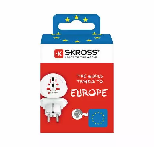 Matka adapteri EURO - Muut sähkötarvikkeet - 7640166320111 - 1