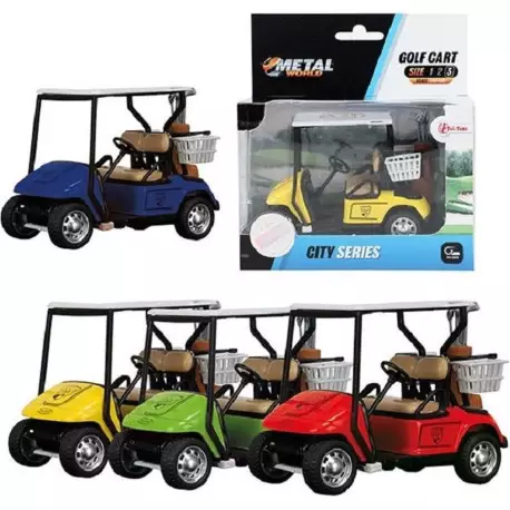 Metal golfauto - Leikkiautot ja kauko-ohjattavat autot - 8714627000771 - 1