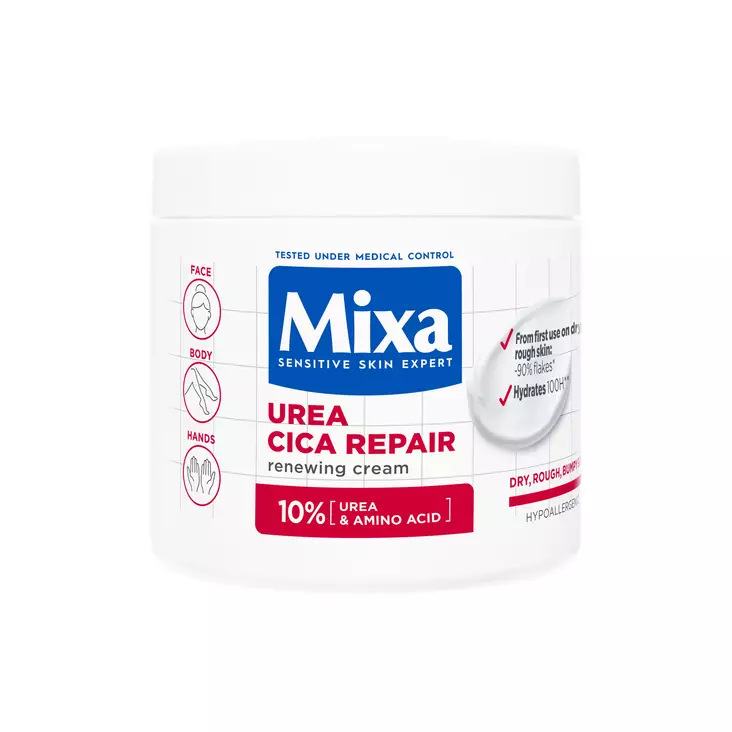 Mixa Urea Cica Repair Renewing Cream - Vartalo- ja kuorintavoiteet - 3600551153131 - 1