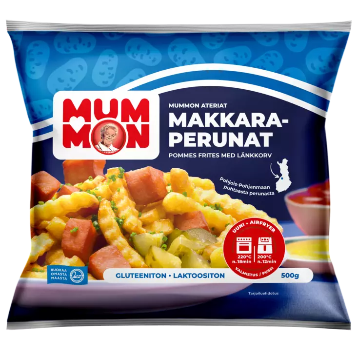 MUMMON MAKKARAPERUNAT 500G - Kissat - 6430028234271 - 1