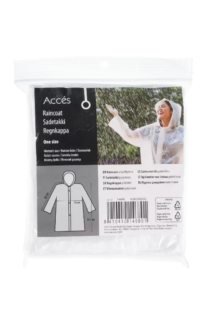 N.sadetakki yksi koko - Naisten ulkoiluvaatteet - 6410410146801 - 2