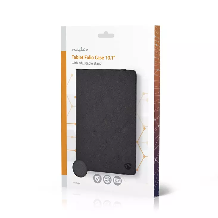 Nedis tabletin suojakotelo 10,1" musta - Puhelintarvikkeet ja laturit - 5412810287291 - 1