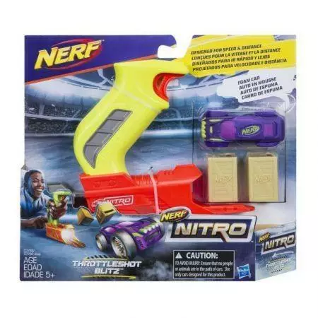 Nerf Nitro Throttleshot Blitz foam car - Leikkiautot ja kauko-ohjattavat autot - 5010993381241 - 1