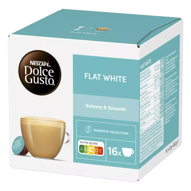 NESCAFE DOLCE GUSTO FLAT WHITE - Kissan hoitotuotteet - 7613036596251 - 1