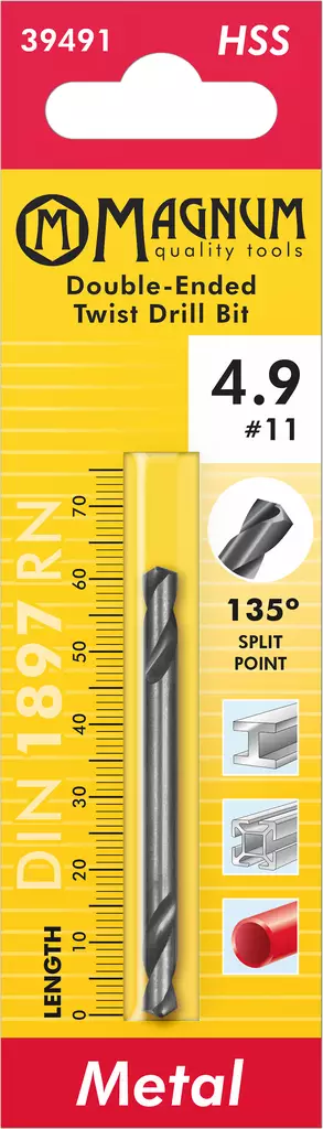 Niittiporanterä HSS 4,9mm - Metalliporanterät - 6418868394911 - 1