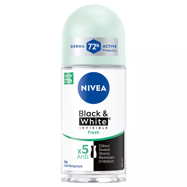 Nivea deo roll on black&white 50ml - Deodorantit ja tuoksut - 42449201 - 1