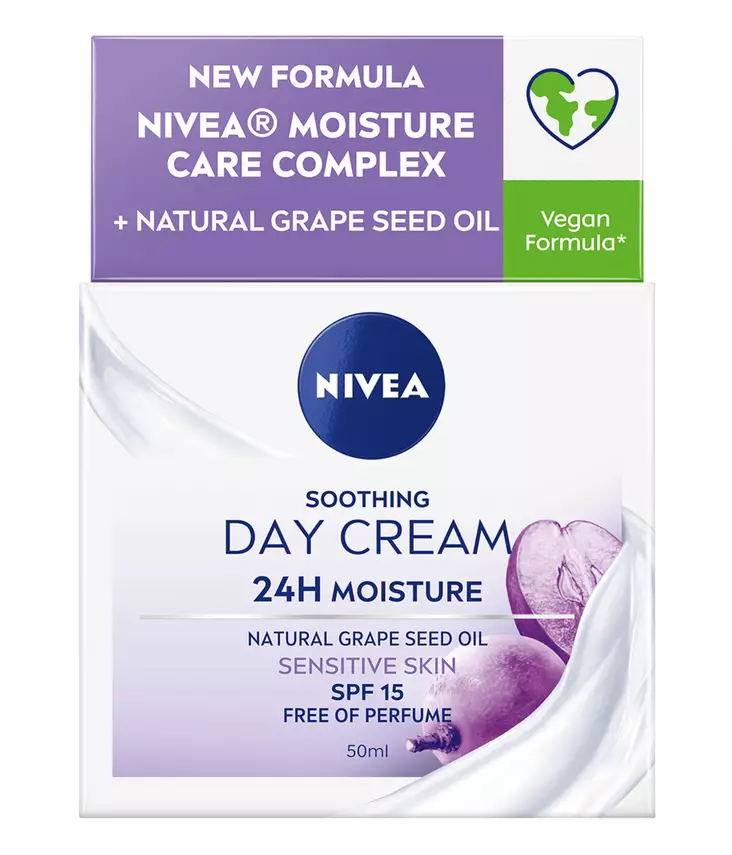Nivea päivävoide 50ml Soothing SK15 - Päivävoiteet - 4005900191861 - 1