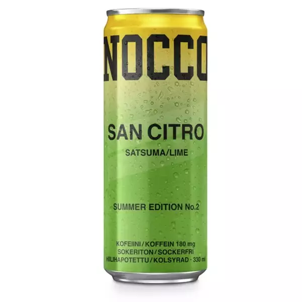 Nocco San Citro Satsuma Lime 0,33l - Energiajuomat - 7340131603811 - 1