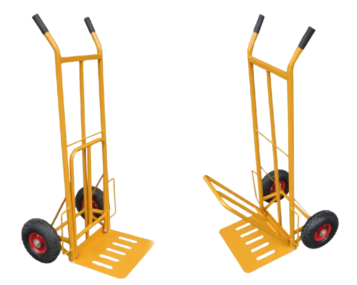 Nokkakärry jatkonokalla ja umpikumipyörillä - Nokka-, halko-, kotti- ja pumppukärryt - 6438168095301 - 1