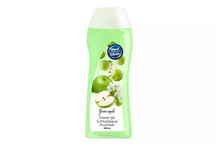 Nord clean suihkusaippua Green Apple 300ml - Suihkugeelit- ja saippuat - 6410416214191 - 2