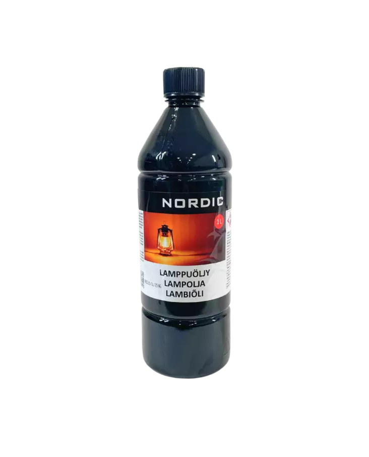 Nordic lamppuöljy 1L - Sytykkeet ja sytytysnesteet - 4742516001961 - 1