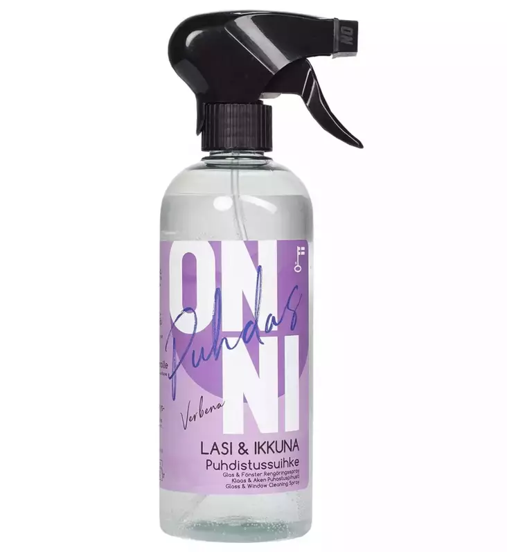 Onni Lasi & Ikkuna Puhdistussuihke 500ml - Ikkunanpesuaineet - 6419642234201 - 1