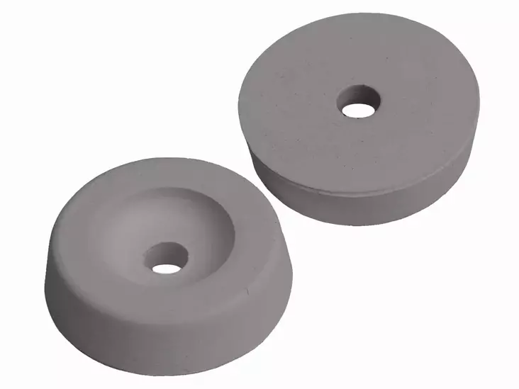 Ovenpysäytin 890 harmaa epdm kumi - Ovenkahvat ja helat - 6414671030381 - 1