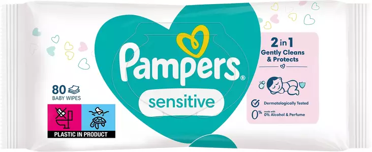 PAMPERS SENSITIVE PUHDISTUSPYYHE - Makeiset - 8001841041421 - 1