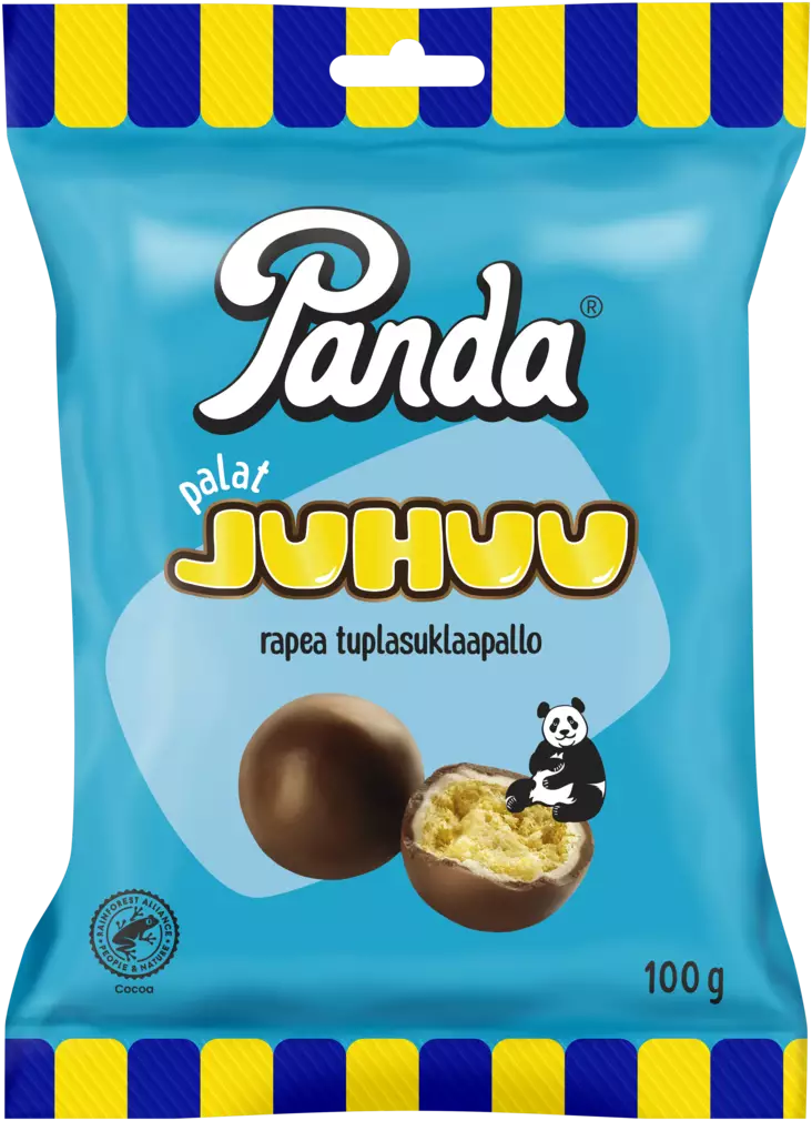 Panda Juhuu 100g - Suklaat - 6412500031301 - 1