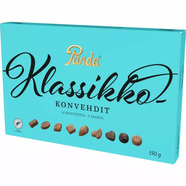 Panda Klassikkokonvehdit 150G - Joulumakeiset - 6412500010771 - 1