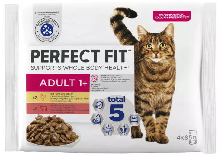 Perfect Fit Adult 1+ 4x85g - Mainos - 8410136010361 - 1