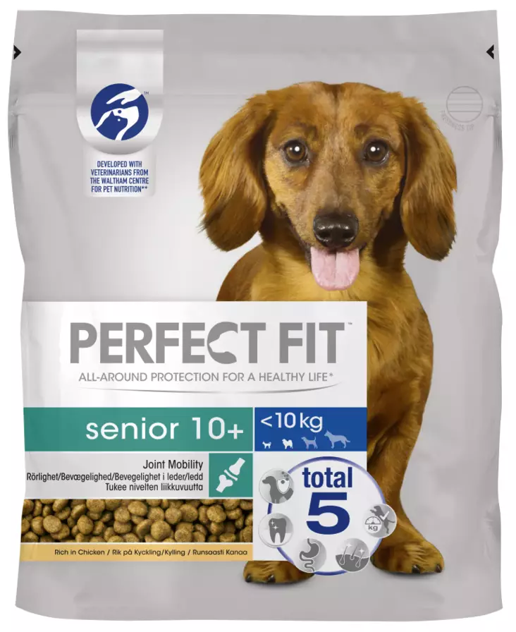 Perfect Fit Senior 10+ Kanaa 825g - Koiran kuivaruoat - 4008429113291 - 1