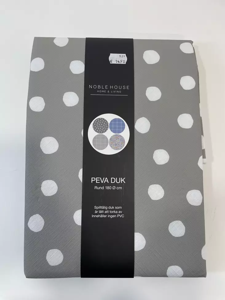 Peva pöytäliinamix pyöreä 180cm - Pöytäliinat, tabletit ja esiliinat - 7318161534221 - 1