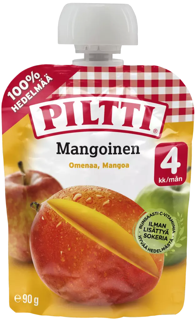 Piltti Mangoinen 4kk 90g - Lasten ruoka ja juoma - 7613034392701 - 1